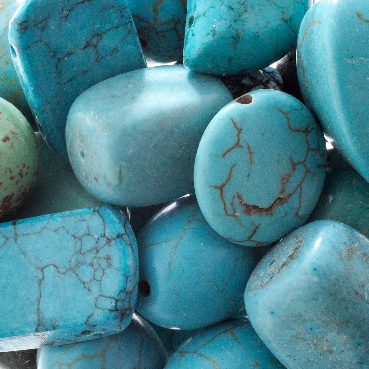 John Bead Earth's Jewels Natural Stone Bead Assortment, 100g